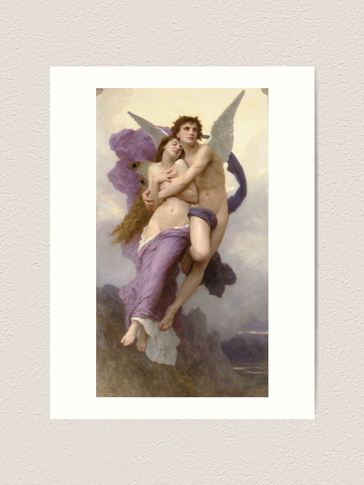 William Adolphe Bouguereau Cupid And Psyche
