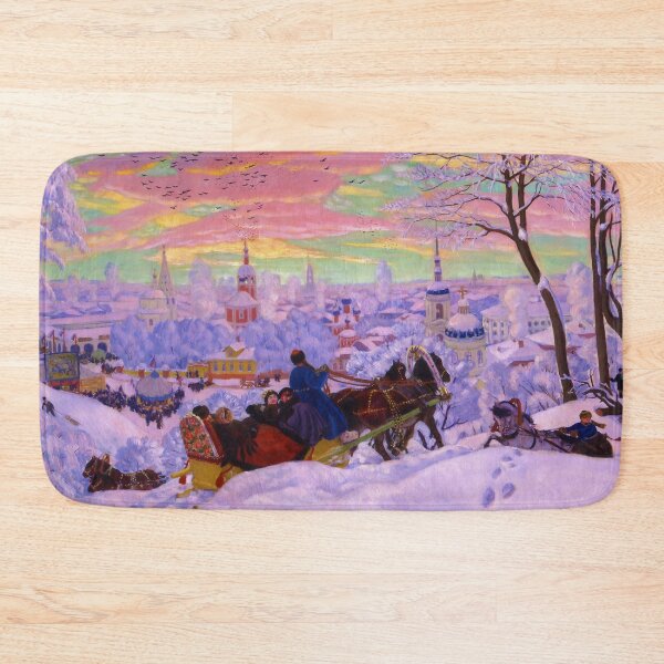 Item preview, Shrovetide by Boris Kustodiev (1916) designed and sold by allhistory.