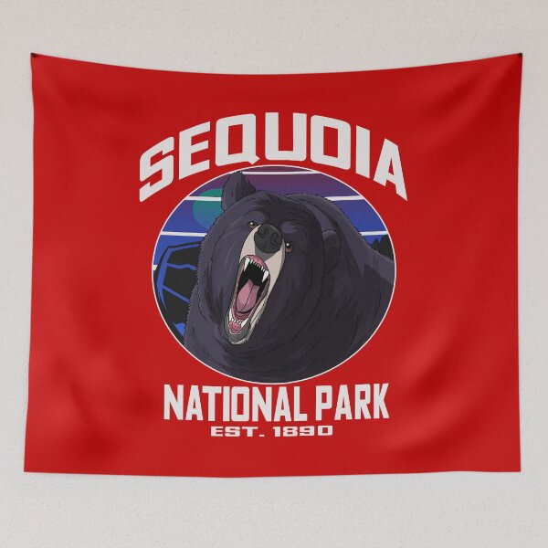 Item preview, Sequoia National Park California Bear designed and sold by Nosek1ng.
