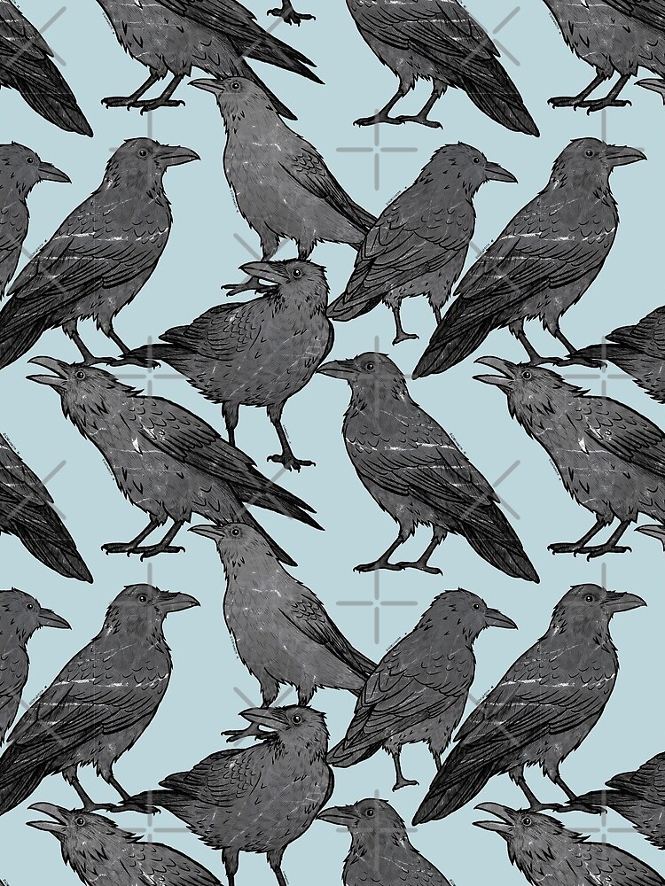 Cute crow pattern by gortworstm