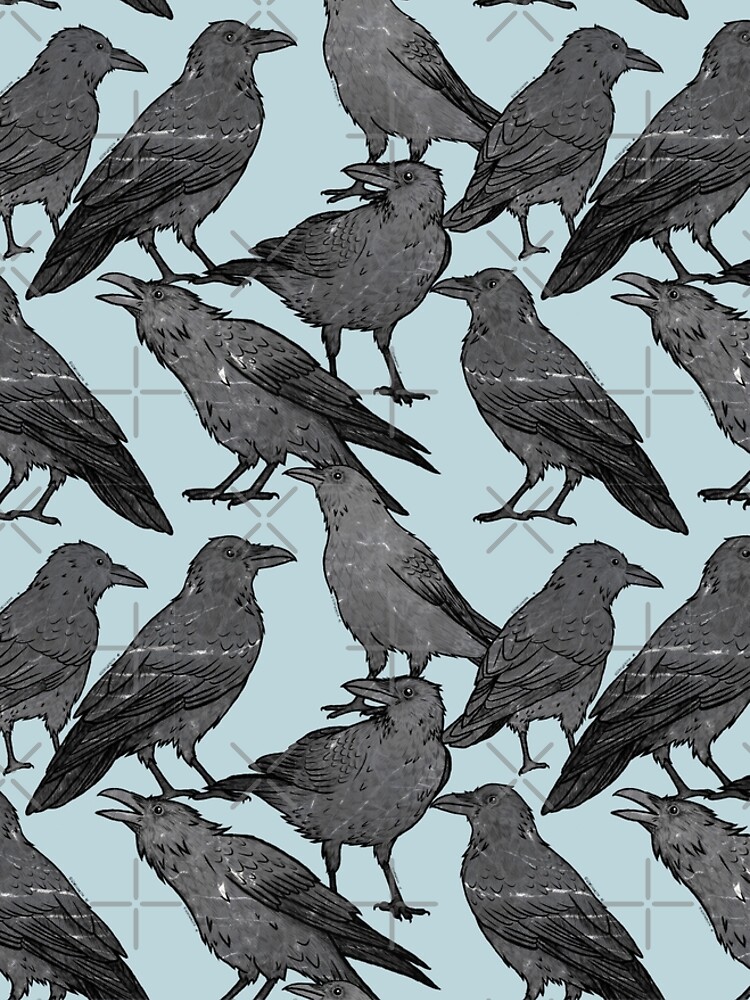 Cute crow pattern by gortworstm