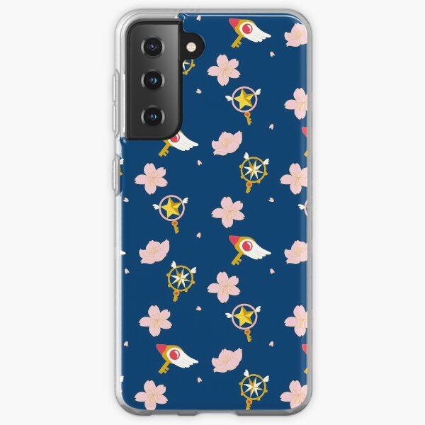 Kartenfänger Sakura - Stabmuster Samsung Galaxy Flexible Hülle