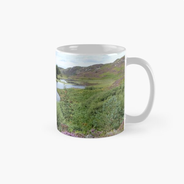 Item preview, Scottish scenery - heather, loch and hills designed and sold by Theconkertree.