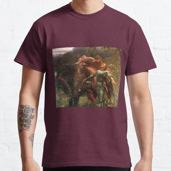 La Belle Dame sans Mercy - Sir Frank Dicksee Classic T-Shirt