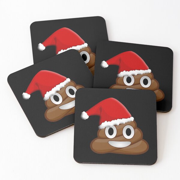 Item preview, Christmas poop emoji  designed and sold by sasyall.