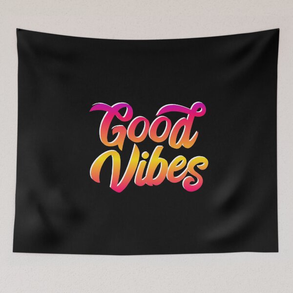 Item preview, good vibes sunset colors designed and sold by Scoopivich.