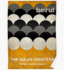 Beirut-Weltausflug-Plakat Poster