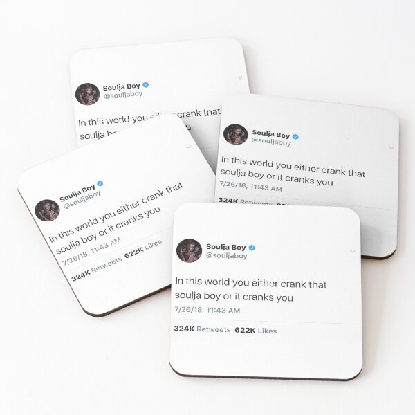 Item preview, Soulja Boy Tweet designed and sold by abbyksbubble.