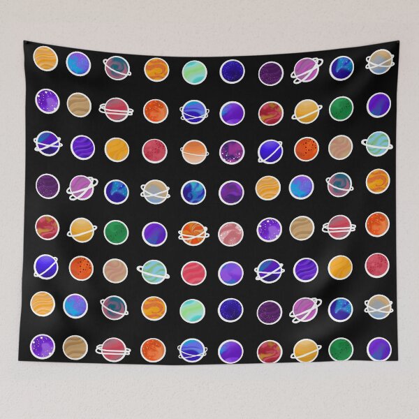 Item preview, Planet Pattern designed and sold by HighFives555.
