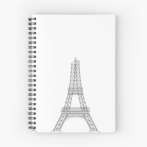 Item preview, Eiffel Tower Construction Sequence Illustration designed and sold by JHMimaging.
