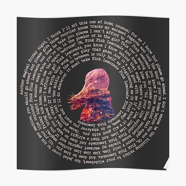 "The Wombats Pink lemonade" Poster for Sale by SoundTees Redbubble