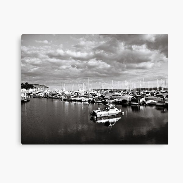 Achromatic Torquay Canvas Print