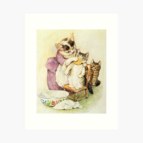 The Tale of Tom Kitten - Beatrix Potter Art Print