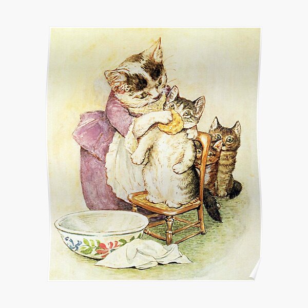 Le conte de Tom Kitten - Beatrix Potter Poster