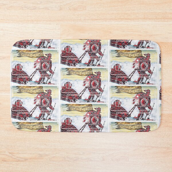 Item preview, Pop-art tape cassette Robot search and rescue designed and sold by Gammaraybots.