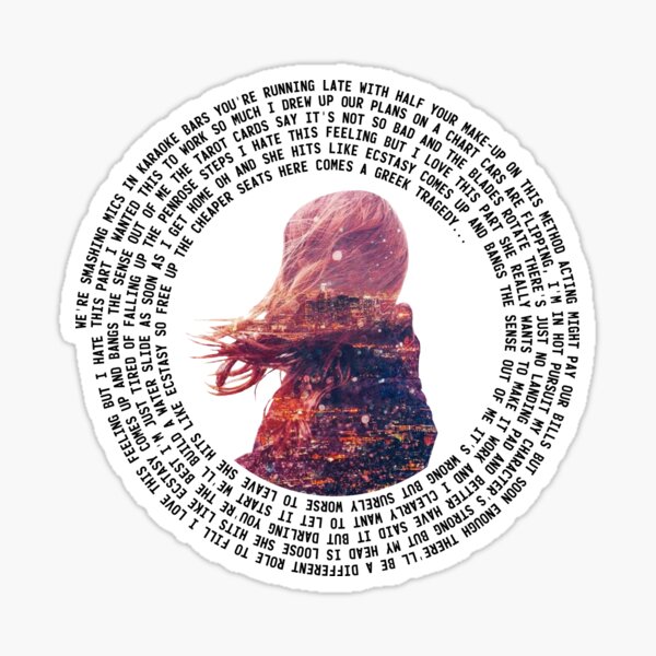 Wombats ➤ Greek tradegy Sticker