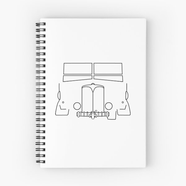 Item preview, AEC Matador 4x4 classic lorry outline graphic (black) designed and sold by soitwouldseem.