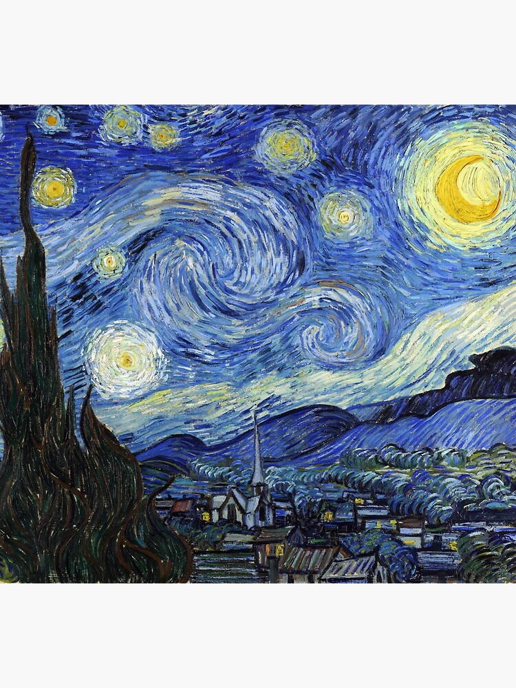 Starry Night, Van Gogh by fourretout