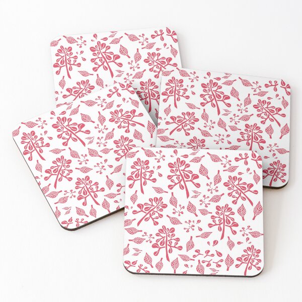 Item preview, Modern flower garden - pink designed and sold by MrsDeeDesigns.