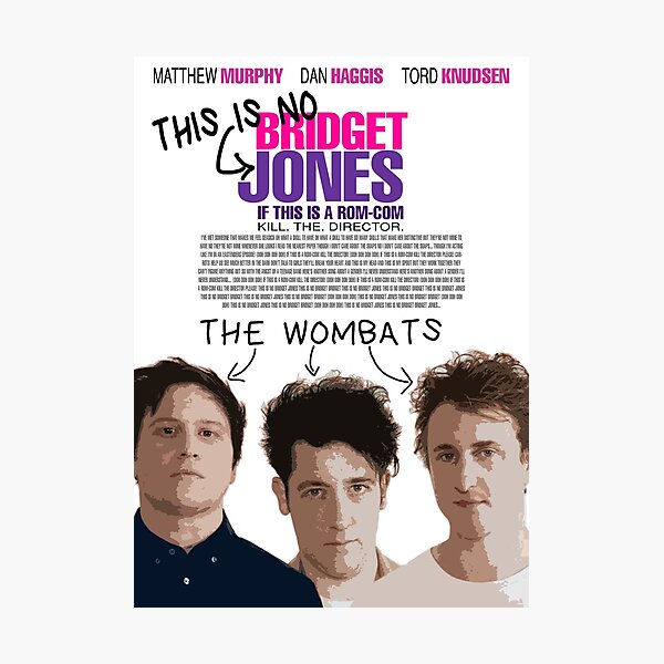 Vista previa del artículo con la obra «Wombats ➤ Mata al director», diseñado y vendido por Sound-Tees.