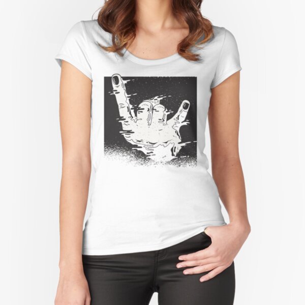 Trip hand Fitted Scoop T-Shirt