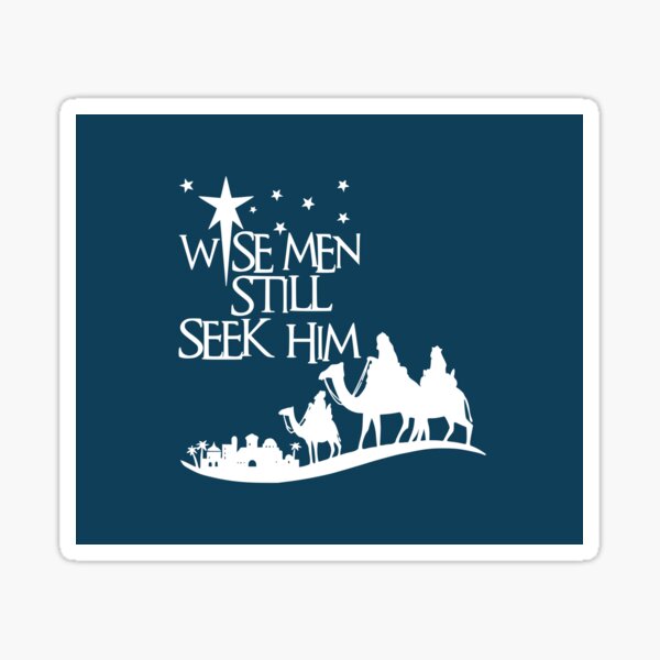'Wise Men 8' for Art on a Mission  Sticker