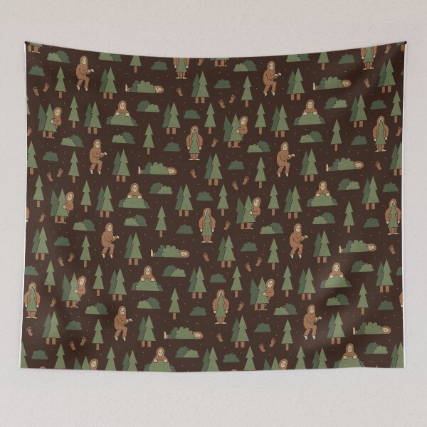 Item preview, Bigfoot Forest designed and sold by HandsOffMyDinosaur.
