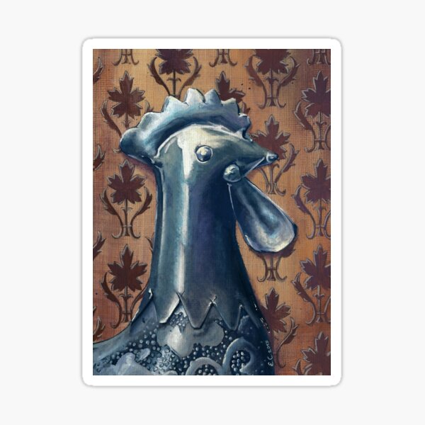 Monsieur Marcel le Coq Sticker