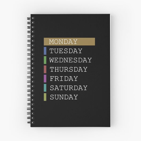 Item preview, Monday weekday clothing decision support designed and sold by yourtravelguide.