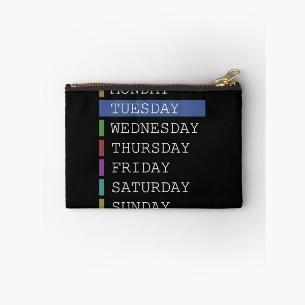Item preview, Tuesday weekday clothing decision support designed and sold by yourtravelguide.