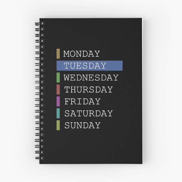 Item preview, Tuesday weekday clothing decision support designed and sold by yourtravelguide.