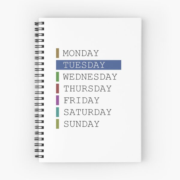 Item preview, Tuesday weekday clothing decision support designed and sold by yourtravelguide.