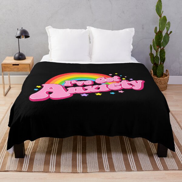 Item preview, I've Got Anxiety Rainbow & Stars designed and sold by Jay Bayne.