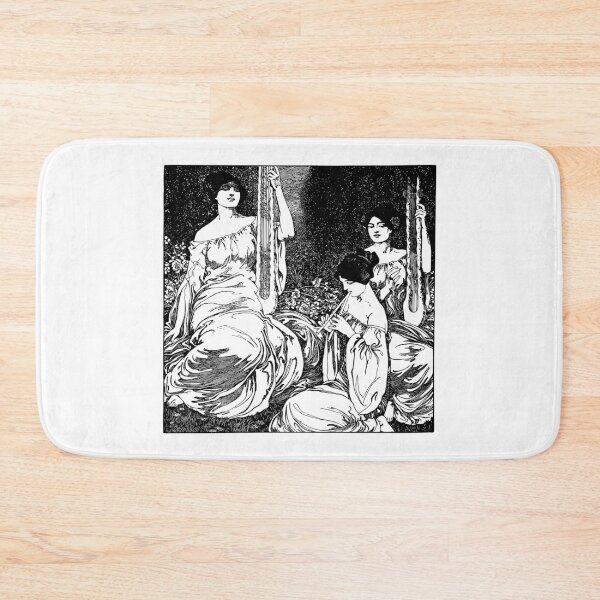 Item preview, Woman with harp. designed and sold by emphatic.