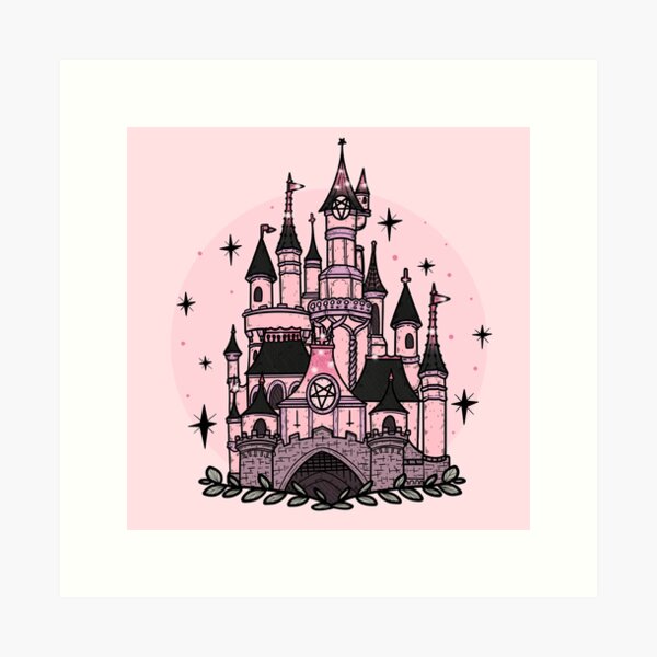 Disney Castle Wall Art For Sale Redbubble