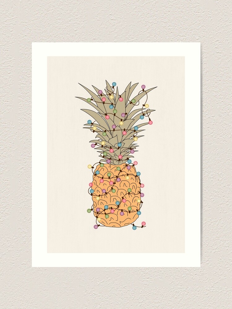 Alternate view of Tropical Lights Art Print