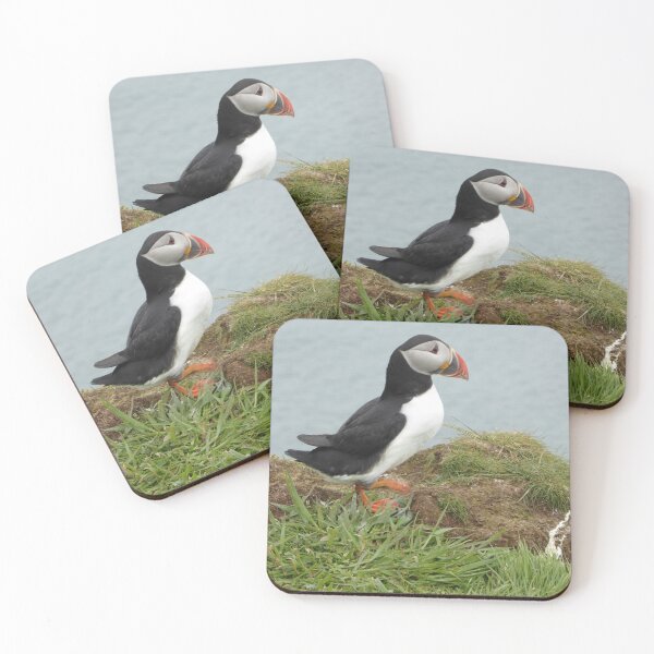 Item preview, Scottish puffin gazing out to sea designed and sold by Theconkertree.
