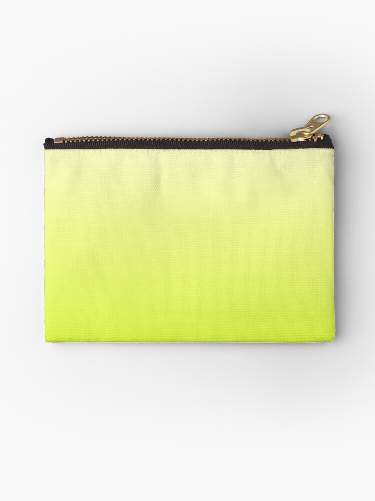 pochette jaune fluo