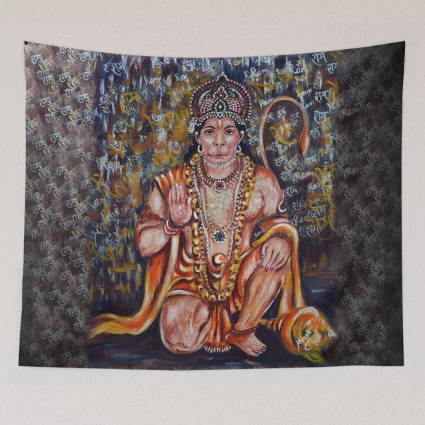 Aperçu de l'œuvre Hanuman créée et vendue par Harsh Malik.