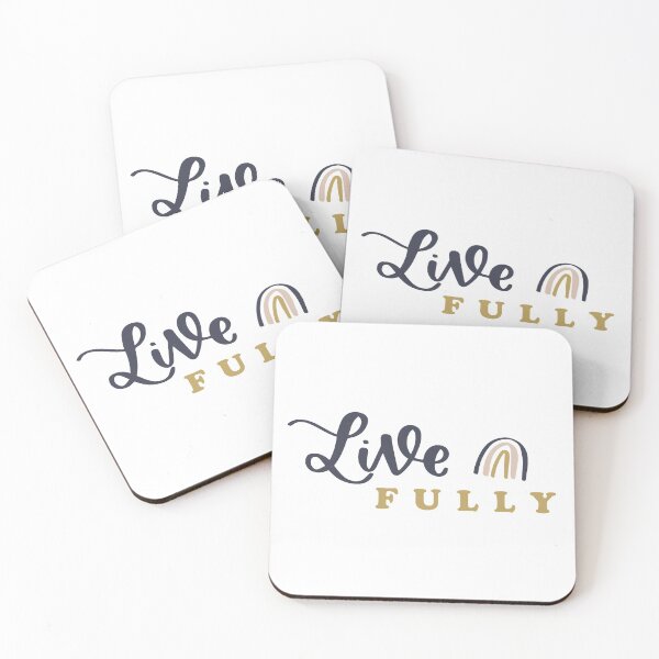 Item preview, Live Fully with Rainbow designed and sold by kelseyhaver.