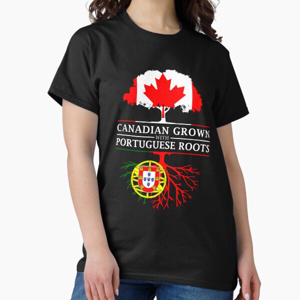 Item preview, Canadian Grown with Portuguese Roots   Portugal Design designed and sold by ockshirts.