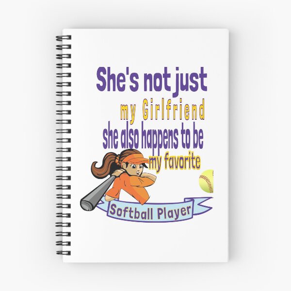 Item preview, She's not just my Girlfriend GF Favorite  Softball Player Athlete Girls Woman Female designed and sold by tengamerx.