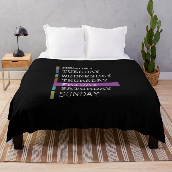 Item preview, Friday weekday apparel decision support designed and sold by yourtravelguide.