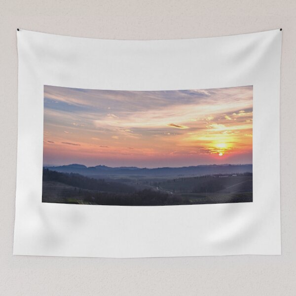 Item preview, Spring sunset in the vineyards of Collio Friulano designed and sold by zakaz86.