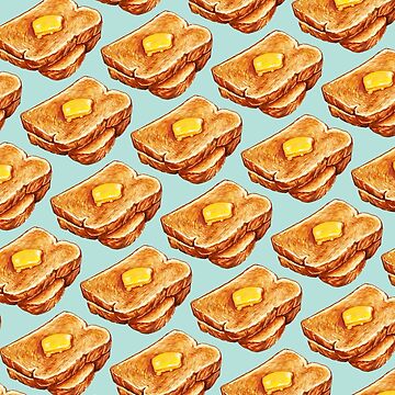 Artwork thumbnail, Buttered Toast Pattern by Kelly Gilleran