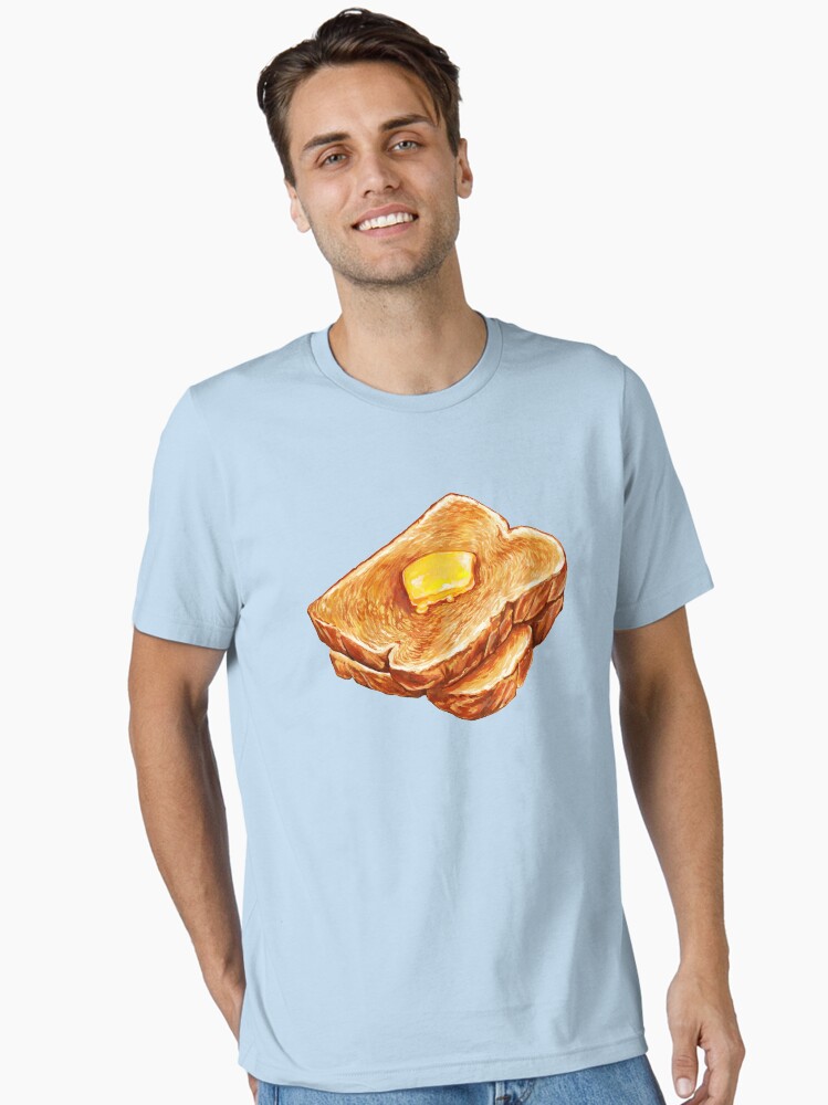 Thumbnail 1 of 7, Essential T-Shirt, Buttered Toast Pattern designed and sold by KellyGilleran.