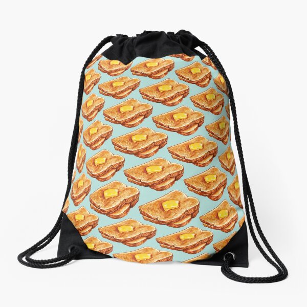 Buttered Toast Pattern Turnbeutel
