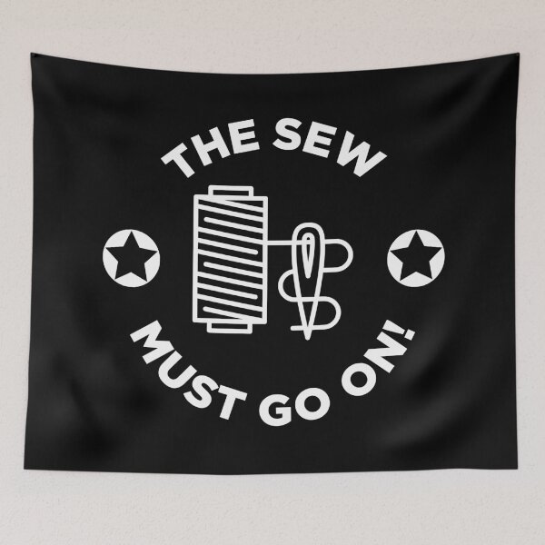 Item preview, The Sew Must Go On! designed and sold by ThirdCultureKidDesigns.