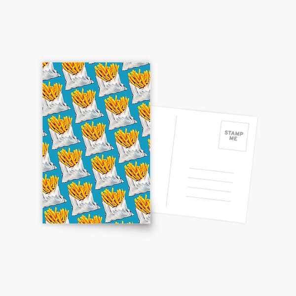 Item preview, French Fries Pattern designed and sold by Kelly  Gilleran.