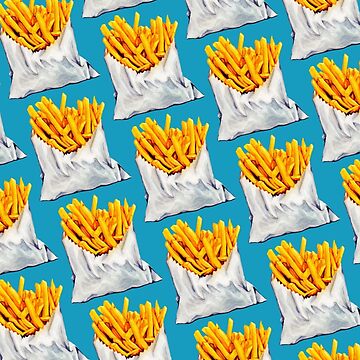Artwork thumbnail, French Fries Pattern by Kelly  Gilleran
